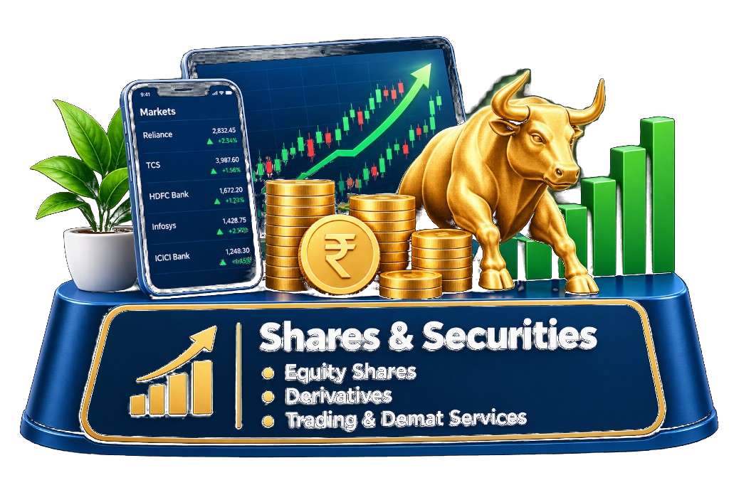 Shares & Securities — P CEE STOCKS AND INVESTMENTS PRIVATE LIMITED